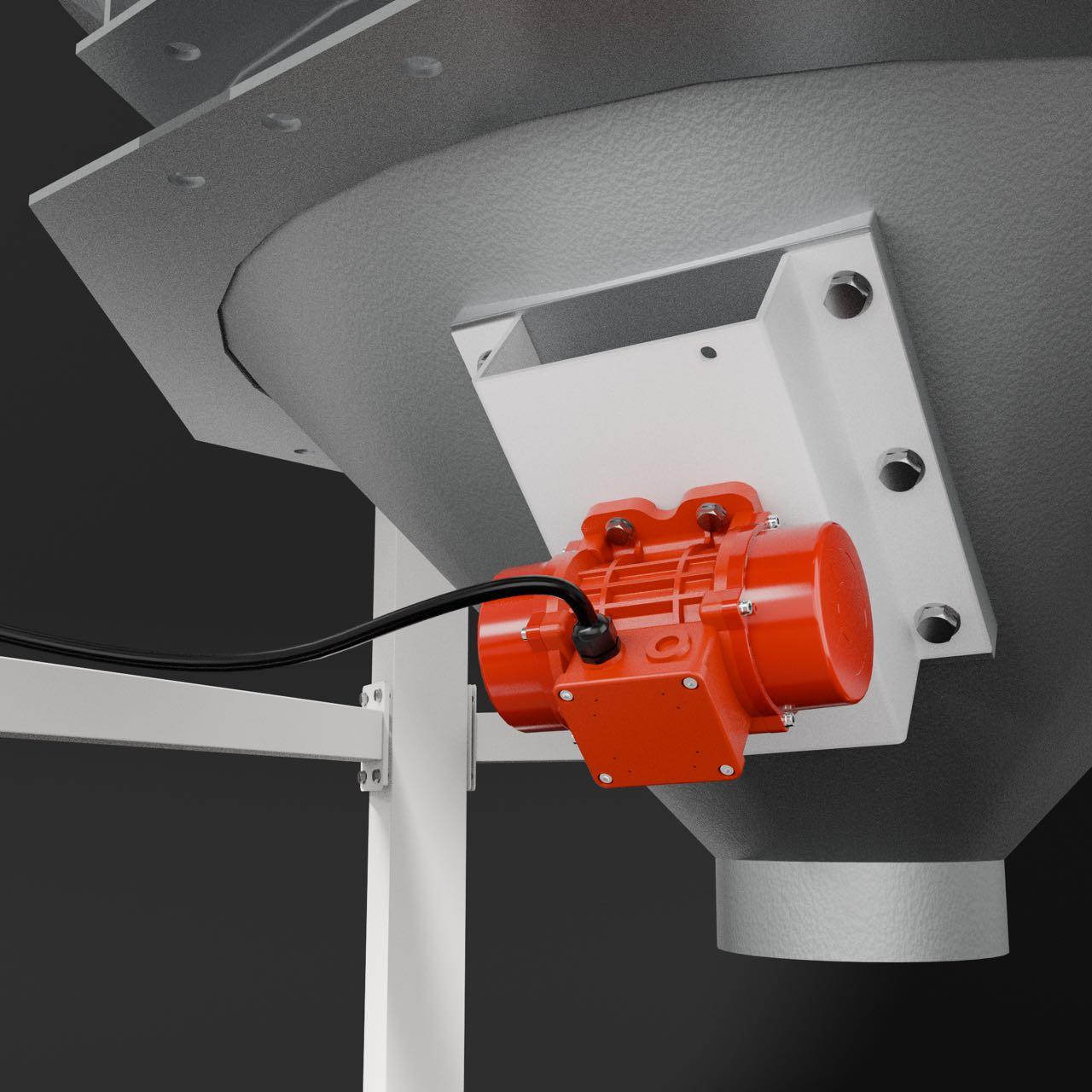 普田XJH倉壁振動器：料倉防堵“神器”，強力破拱防閉塞，物料暢通無阻！